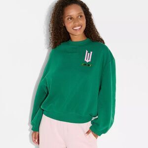 Wicked For Good Target Love Without Limits Graphic Sweatshirt Green Small